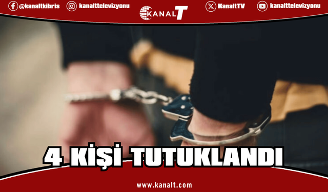 Kaçak yaşam denetimlerinde 4 kişi tutuklandı