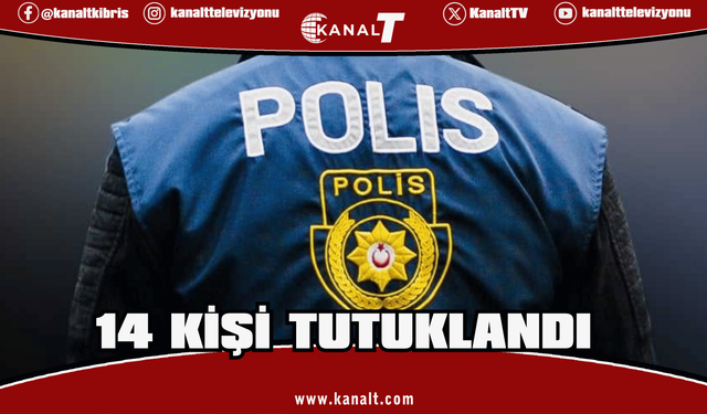 Gazimağusa’da silahlı kavga: 14 kişi tutuklandı, 1 kişi aranıyor
