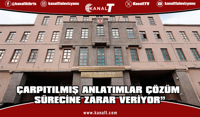 MSB: “Özgürlük mücadelesi” olarak sunulması çözüm ve güven ortamına zarar veriyor