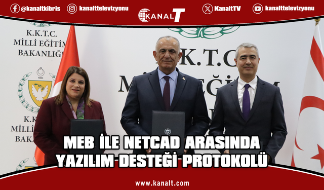 Milli Eğitim Bakanlığı, NETCAD'la yazılım protokolü imzaladı