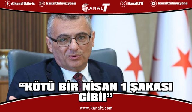 Erhürman’dan Üstel’e: Kötü bir Nisan 1 şakası gibi!