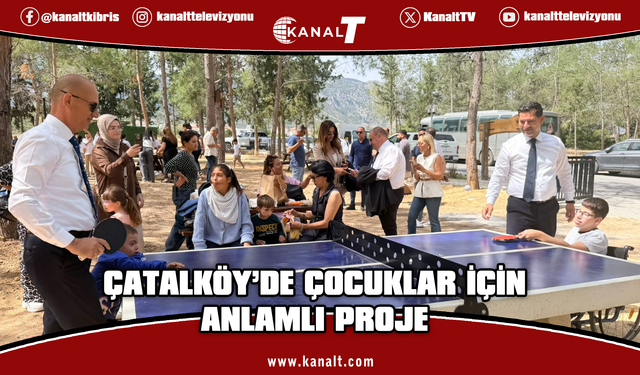Çatalköy-Esentepe Belediyesi Spor Parkı hizmete açıldı