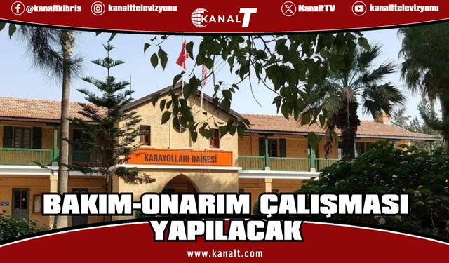 Akıncılar-Gaziler yolundaki köprüde 25 Mayıs'a kadar bakım-onarım çalışması yapılacak