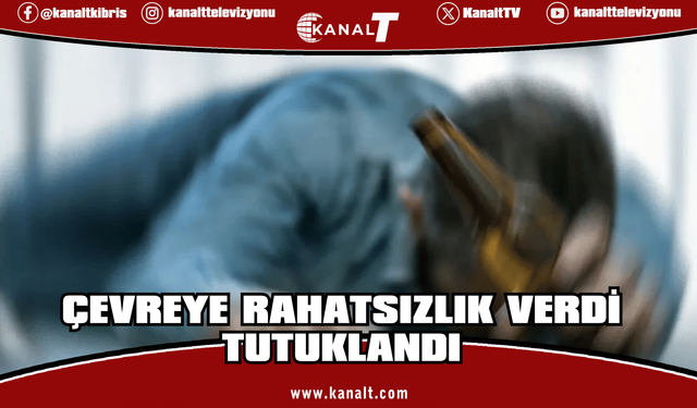 Gazimağusa’da Sarhoş Şahıs Çevreye Rahatsızlık Verdi