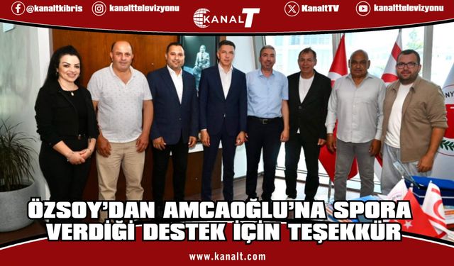 Amcaoğlu, KTSYD heyeti ile bir araya geldi
