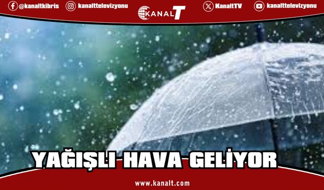 Yağışlı hava geliyor… Sıcaklık 4 derece kadar düşecek