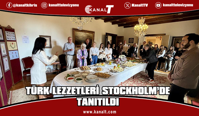 Türk lezzetleri Stockholm’de tanıtıldı