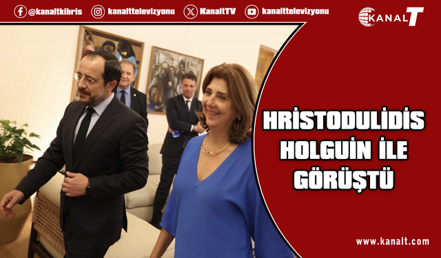 Holguin ile Hristodulidis görüştü: 5+1 toplantı için ön hazırlık yapıyoruz