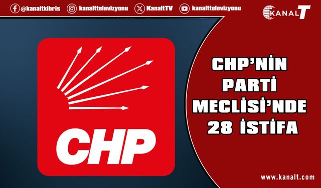 CHP’nin Parti Meclisi’nde 28 istifa