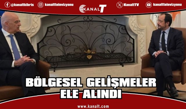 Hristodulidis, Yunan Savunma Bakanı Dendias'ı kabul etti