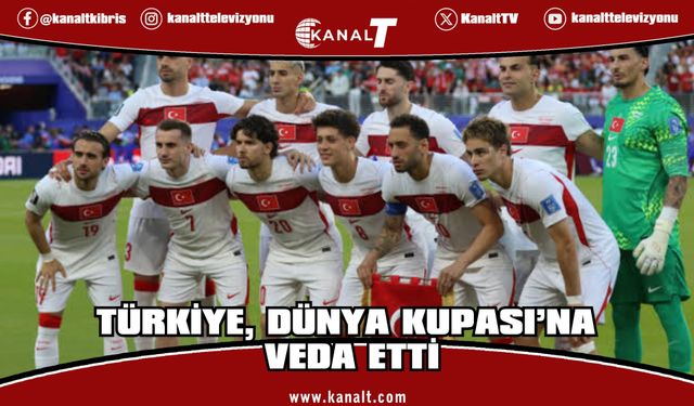 Türkiye, Dünya Kupası’na veda etti