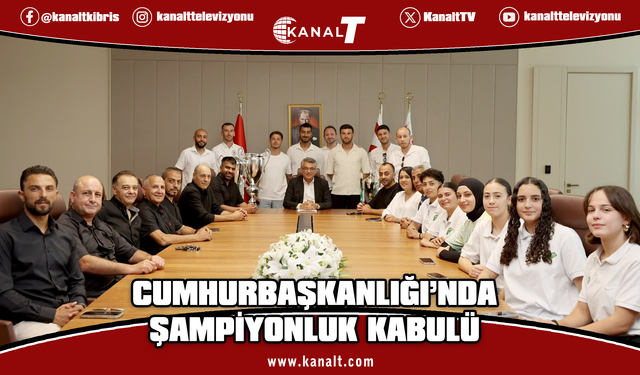 Cumhurbaşkanı Tufan Erhürman, Gençlik Gücü Türk Spor Kulübü'nü kabul etti