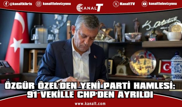 Özgür Özel ile toplam 91 vekil CHP'den istifa etti