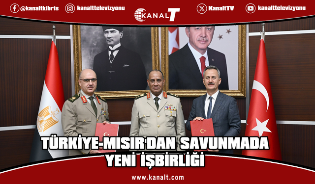 Türkiye ile Mısır arasında savunma sanayisi alanında niyet mektubu imzalandı