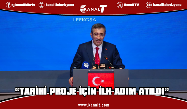 Yılmaz: KKTC’ye doğalgaz ulaştıracak tarihi proje için ilk adım atıldı