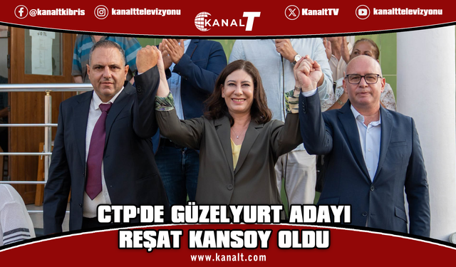 CTP Güzelyurt Belediyesi Başkan adayını belirledi: Güzelyurt’u birlikte yönetecek ve birlikte başaracağız