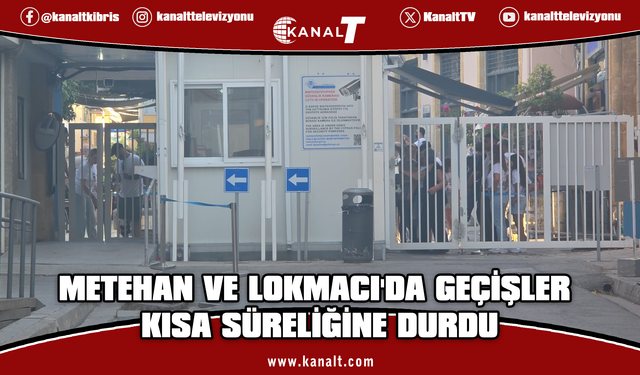 Metehan ve Lokmacı'da geçişler kısa süreliğine durdu
