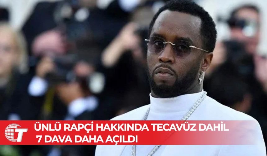 ABD’li ünlü rapçi Diddy hakkında 7 yeni dava!