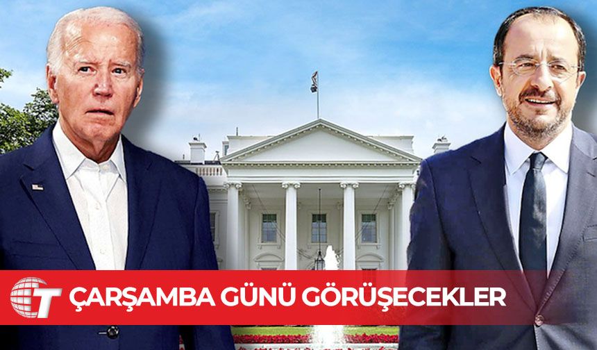 Nikos Hristodulidis, Çarşamba günü Beyaz Saray’da Biden’la görüşecek