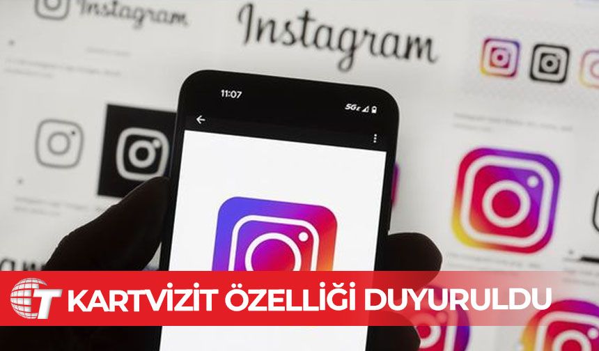 Instagram'dan dijital kartvizit özelliği