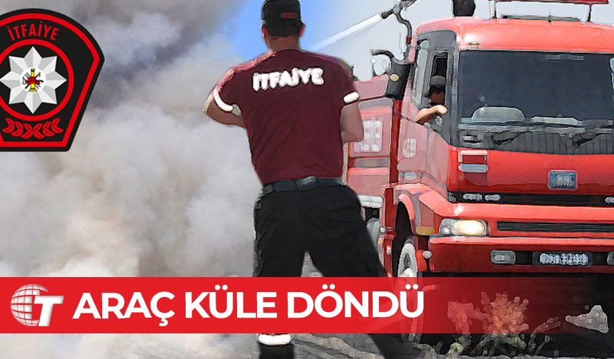 Kimliği meçhul sürücü taş duvara çarptı