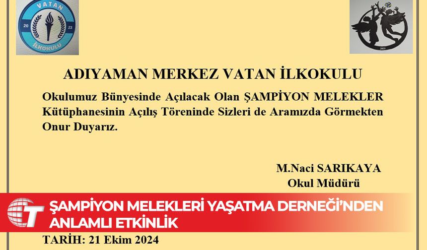 Şampiyon Melekleri Yaşatma Derneği’nden anlamlı etkinlik