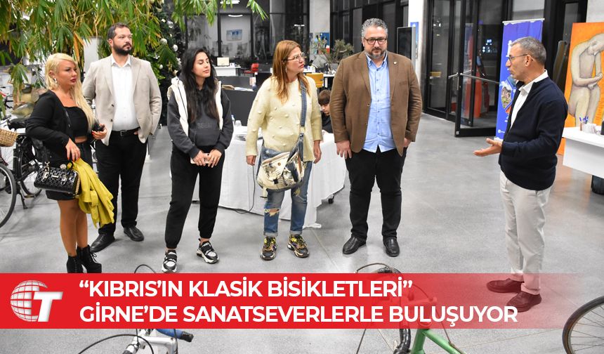 Kıbrıs’ın Klasik Bisikletleri’ sergisi ve kitap tanıtımı