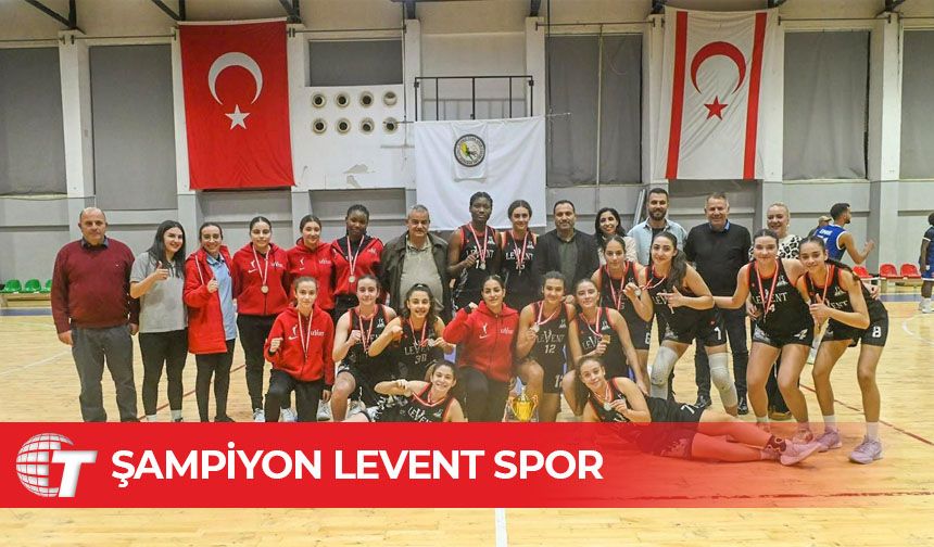 Basketbol KTSYD Kupasında şampiyon Levent Spor