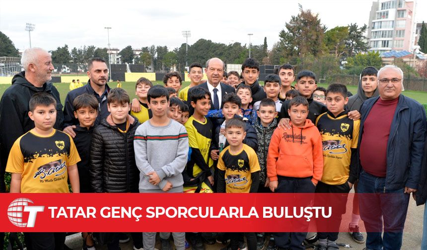 Cumhurbaşkanı Tatar, Türk Ocağı Limasol Spor Kulübü’nü ziyaret etti