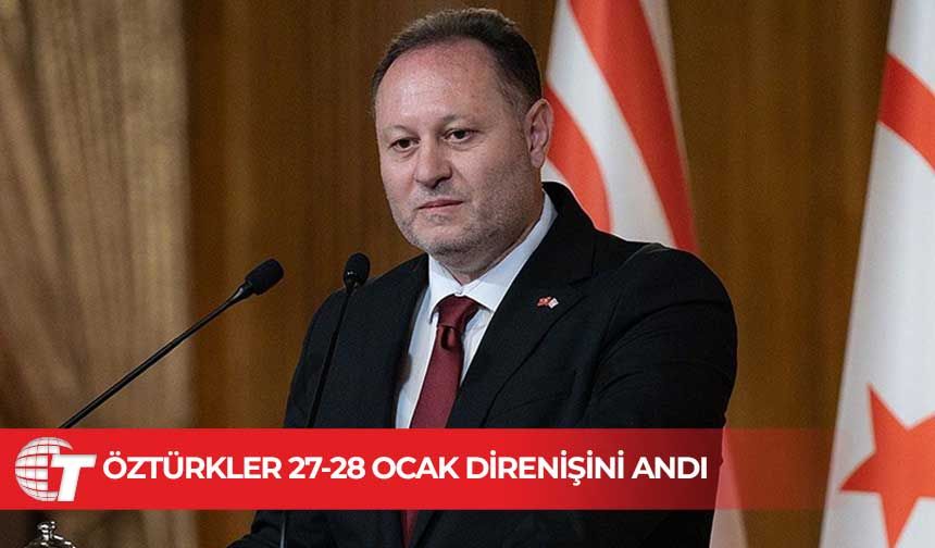 Öztürkler direniş şehit ve gazilerini andı