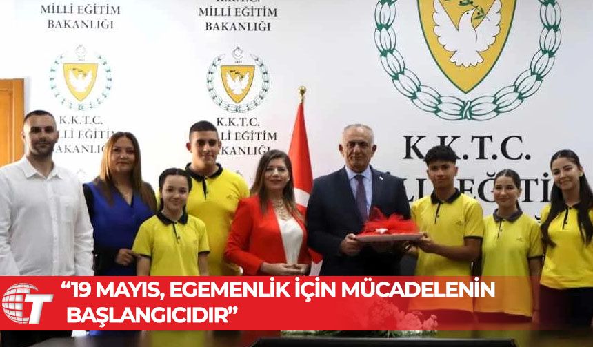 Nazım Çavuşoğlu: 19 Mayıs, egemenlik için mücadelenin başlangıcıdır