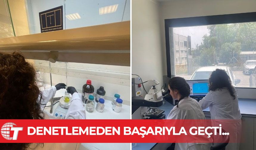 Merkez Teşhis ve Araştırma Laboratuvarları denetlemeden başarıyla geçti