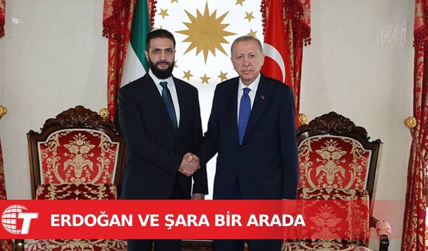 Erdoğan Ahmed Şara ile İstanbul’da bir araya geldi