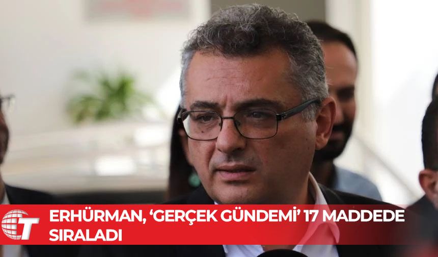 Tufan Erhürman: Bu ülke, “yönetenler” tarafından yaşanılmaz hale getirildi