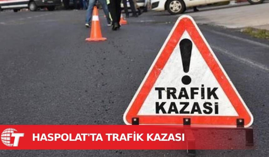 Haspolat’ta Dikkatsizlik Kazaya Neden Oldu: Karşı Şeride Geçip Otobüse Çarptı