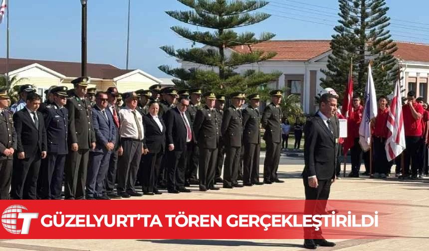 19 Mayıs Atatürk’ü Anma Gençlik ve Spor Bayramı Güzelyurt’ta düzenlenen törenle kutlandı