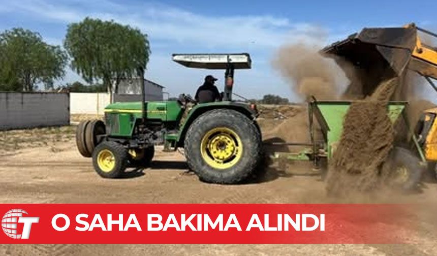 Turunçlu Hasan Bardakko Sahası bakıma alındı