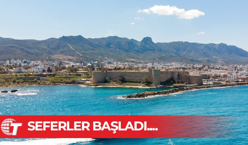 Girne-Anamur seferleri başladı
