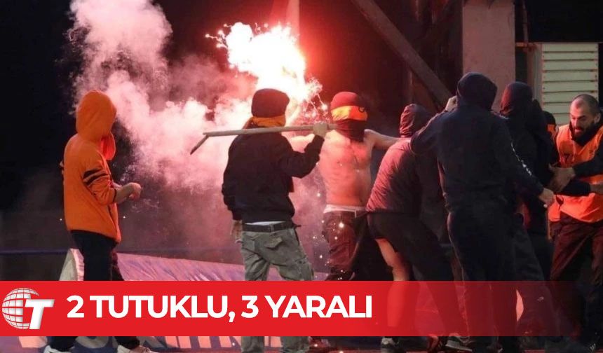 Güney Lefkoşa’da olaylı derbi sonrası maskeli kişiler Omonia lokaline saldırdı