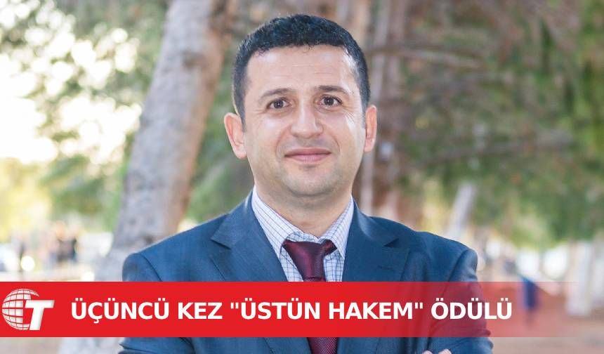 İzzet Sakallı’ya Kanada’dan üçüncü kez “Üstün Hakem” ödülü…