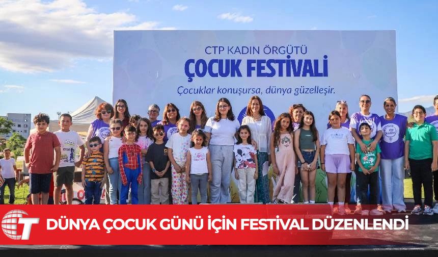CTP Kadın Örgütü, 1 Haziran Dünya Çocuk Günü için festival düzenledi
