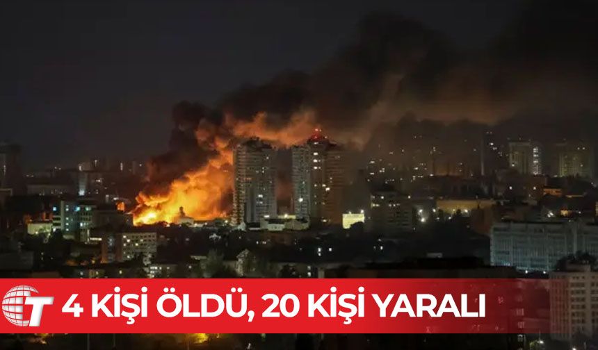 Rusya’dan Kiev’e SİHA ve roket saldırıları