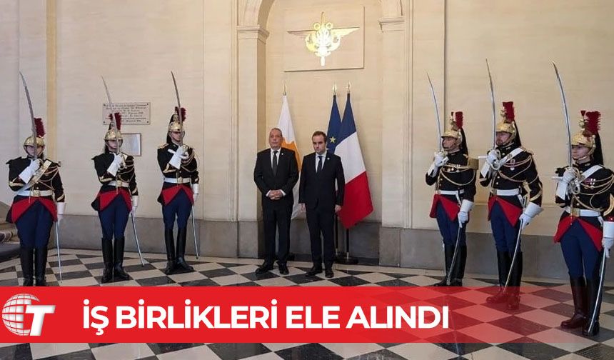 Güney Kıbrıs ile Fransa Silahlı Kuvvetler Bakanlığı heyetleri görüştü