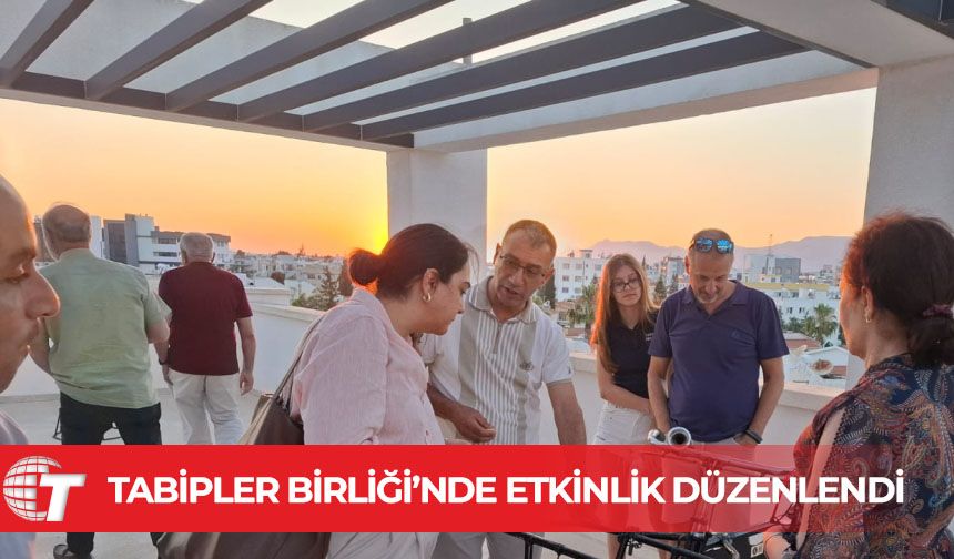 Dünya Bisiklet Günü nedeniyle Tabipler Birliği’nde etkinlik düzenlendi