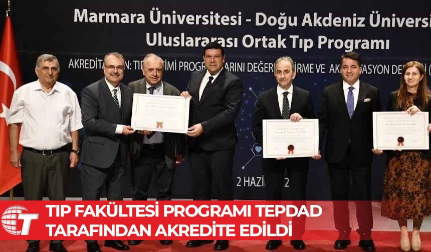 DAÜ-Marmara Ortak Tıp Programı’na Türkiye’den akreditasyon