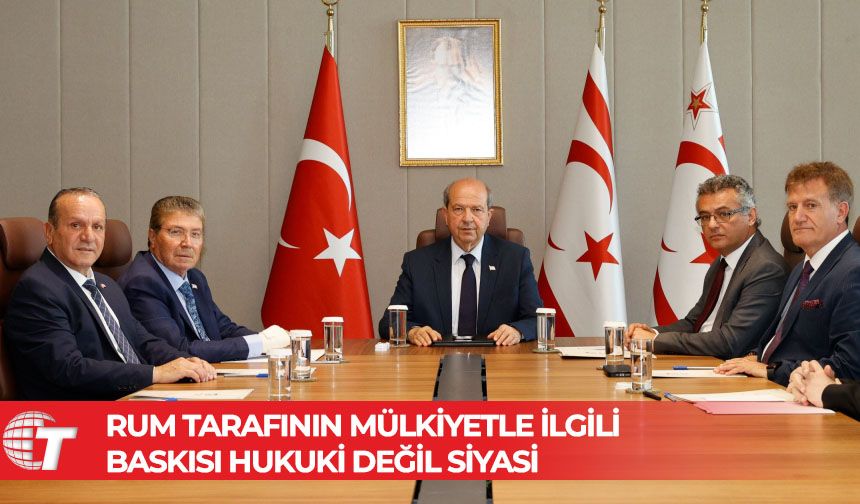 Cumhurbaşkanı Tatar: Suçlamalar, siyasi saiklerle hareket edildiğini açıkça ortaya koymaktadır