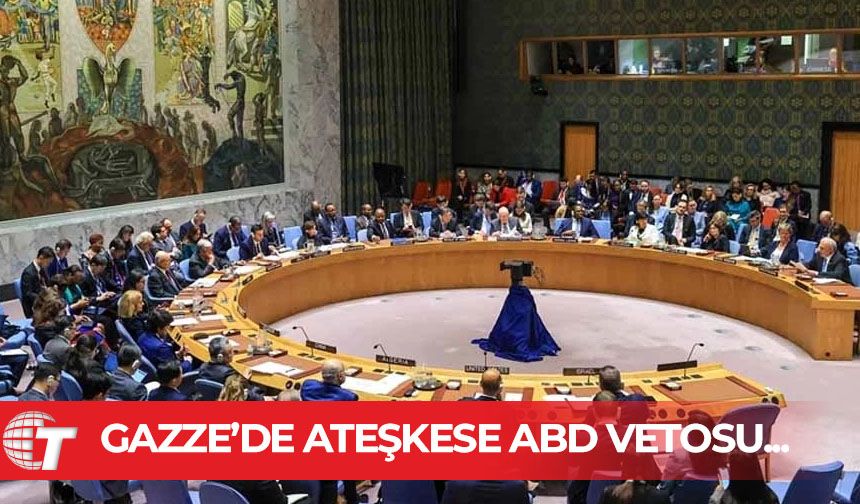BMGK'de Gazze'de ateşkes tasarısına ABD vetosu
