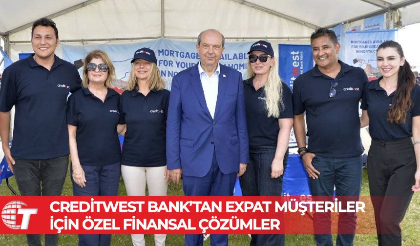 Creditwest Bank, 8. Kıbrıs Türk Kültür Festivali’nde büyük ilgi gördü