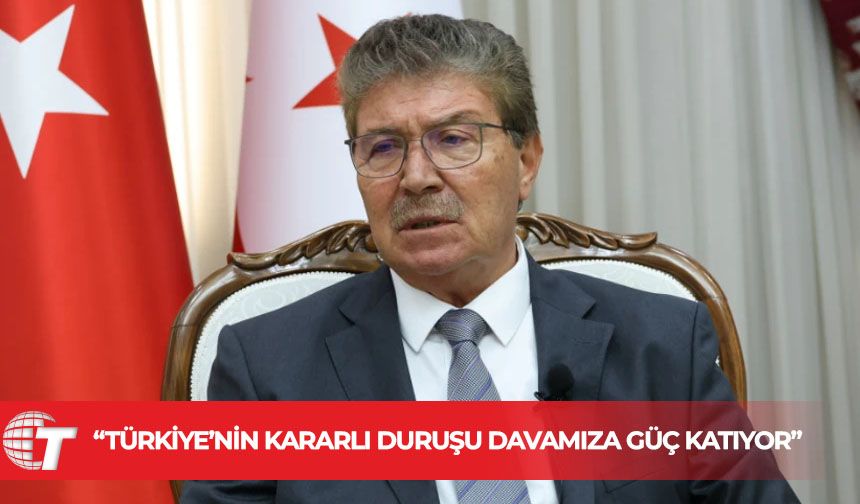 Üstel: “İki devletli çözüm vizyonu başarıya ulaşacak”