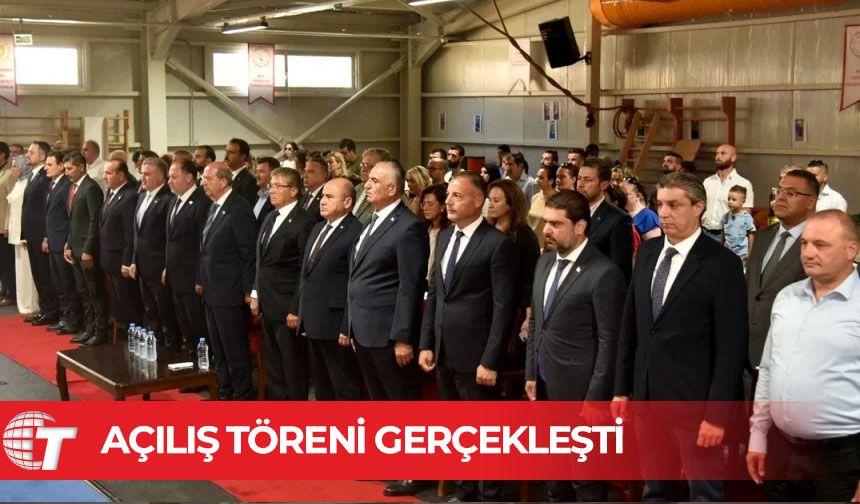 KKTC Spor Yatırımları Toplu Açılış Töreni gerçekleştirildi
